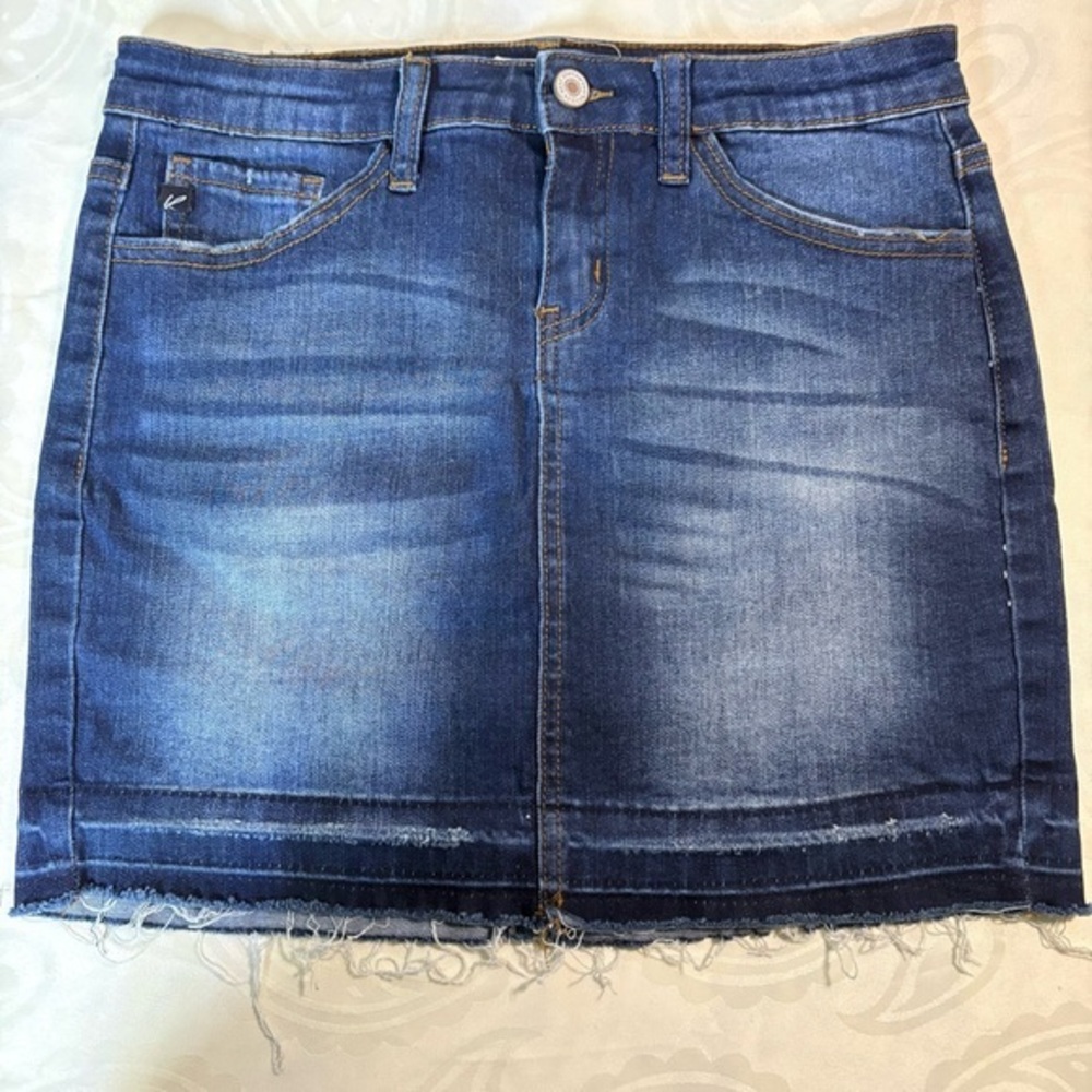 KanCan Blue Denim Mini Skirt NWOT